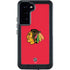 NHL Chicago Blackhawks Solid Background Galaxy S24 Plus Waterproof Case