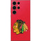 NHL Chicago Blackhawks Solid Background Galaxy S24 Ultra Skin