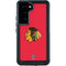 NHL Chicago Blackhawks Solid Background Galaxy S24 Waterproof Case