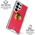 NHL Chicago Blackhawks Solid Background Galaxy S26 Ultra Clear Case
