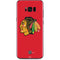 NHL Chicago Blackhawks Solid Background Galaxy S8 Skin