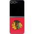 NHL Chicago Blackhawks Solid Background Galaxy Z Flip6 Skin