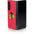 NHL Chicago Blackhawks Solid Background Galaxy Z Fold5 5G Skin