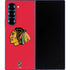 NHL Chicago Blackhawks Solid Background Galaxy Z Fold6 Skin