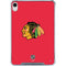 NHL Chicago Blackhawks Solid Background iPad 11th Gen (2025) Clear Case