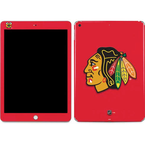 NHL Chicago Blackhawks Solid Background Apple iPad Skin