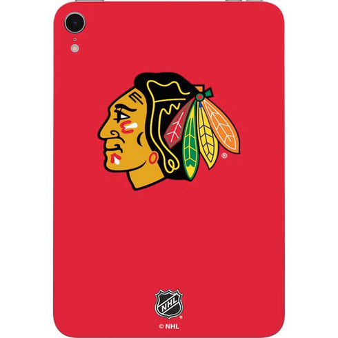 NHL Chicago Blackhawks Solid Background Apple iPad Mini Skin