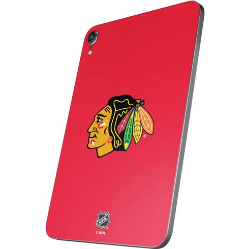 NHL Chicago Blackhawks Solid Background Apple iPad Mini Skin