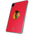 NHL Chicago Blackhawks Solid Background iPad Pro 11in (2024) Clear Case