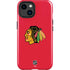 NHL Chicago Blackhawks Solid Background iPhone 15 Impact Case