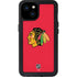 NHL Chicago Blackhawks Solid Background iPhone 15 Plus Waterproof Case