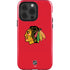 NHL Chicago Blackhawks Solid Background iPhone 15 Pro Impact Case