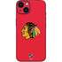 NHL Chicago Blackhawks Solid Background iPhone 15 Skin