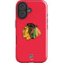 NHL Chicago Blackhawks Solid Background iPhone 16 Impact Case