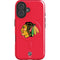 NHL Chicago Blackhawks Solid Background iPhone 16 Magsafe Impact Case