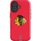 NHL Chicago Blackhawks Solid Background iPhone 16 Plus Impact Case