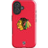 NHL Chicago Blackhawks Solid Background iPhone 16 Plus Impact Case