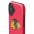 NHL Chicago Blackhawks Solid Background iPhone 16 Plus Impact Case