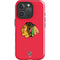 NHL Chicago Blackhawks Solid Background iPhone 16 Pro Impact Case