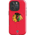 NHL Chicago Blackhawks Solid Background iPhone 16 Pro Magsafe Impact Case