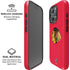 NHL Chicago Blackhawks Solid Background iPhone 16 Pro Max Magsafe Impact Case