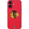 NHL Chicago Blackhawks Solid Background iPhone 16 Skin