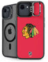 NHL Chicago Blackhawks Solid Background iPhone 16e Kickstand Case