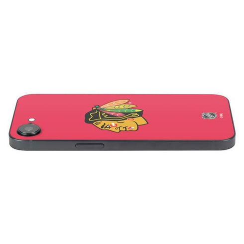 NHL Chicago Blackhawks Solid Background iPhone 16e Skin