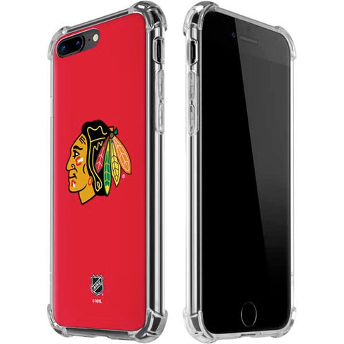 NHL Chicago Blackhawks Solid Background iPhone Cases