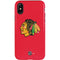 NHL Chicago Blackhawks Solid Background iPhone X Pro Case