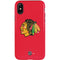 NHL Chicago Blackhawks Solid Background iPhone XS Pro Case
