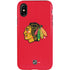 NHL Chicago Blackhawks Solid Background iPhone XS Pro Case