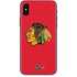 NHL Chicago Blackhawks Solid Background iPhone XS Skin