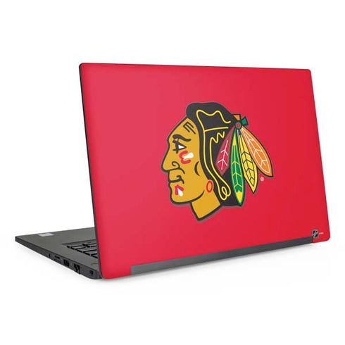 NHL Chicago Blackhawks Solid Background Dell Latitude Skin