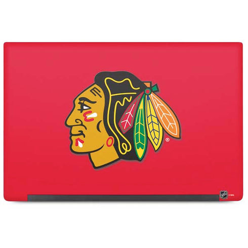 NHL Chicago Blackhawks Solid Background Dell Latitude Skin