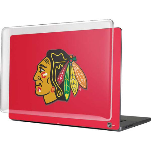 NHL Chicago Blackhawks Solid Background MacBook Cases