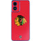 NHL Chicago Blackhawks Solid Background Moto G Play 4G (2024) Skin