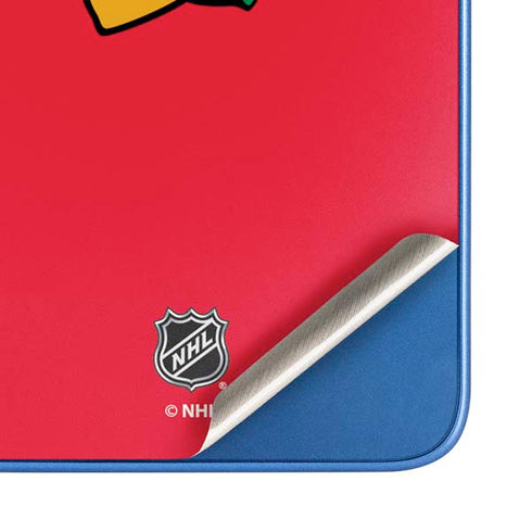 NHL Chicago Blackhawks Solid Background Moto G Play 4G (2024) Skin