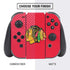 NHL Chicago Blackhawks Solid Background Nintendo Switch Bundle Skin