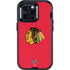 NHL Chicago Blackhawks Solid Background Otterbox Defender iPhone Skin
