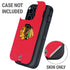 NHL Chicago Blackhawks Solid Background Otterbox Defender iPhone Skin