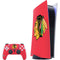 NHL Chicago Blackhawks Solid Background PlayStation PS5 Skins