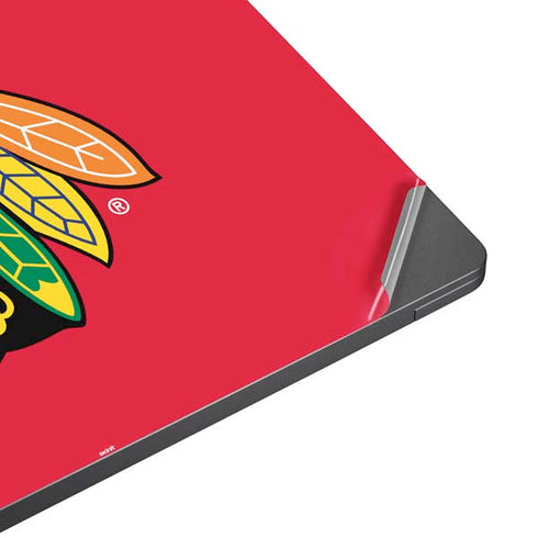 NHL Chicago Blackhawks Solid Background Surface Laptop 7 15in Skin