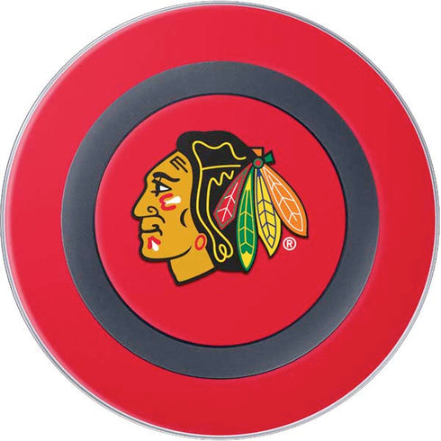 NHL Chicago Blackhawks Solid Background Wireless Charger Skin