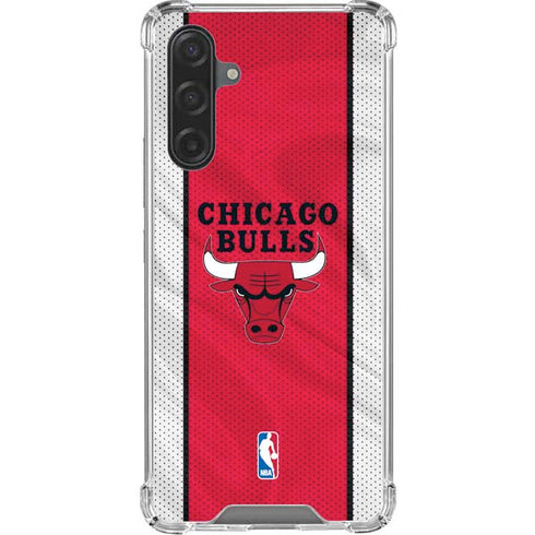 NBA Chicago Bulls Away Jersey Galaxy A17 Clear Case
