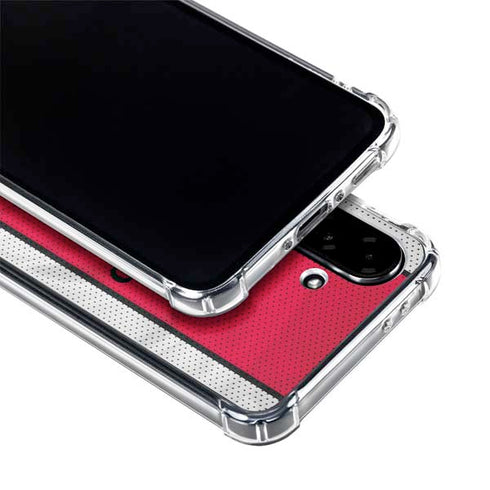 NBA Chicago Bulls Away Jersey Galaxy A36 5G Clear Case