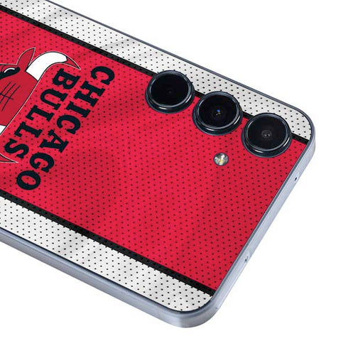 NBA Chicago Bulls Away Jersey Galaxy A55 5G Skin