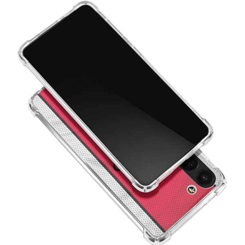 NBA Chicago Bulls Away Jersey Galaxy S24 FE Clear Case