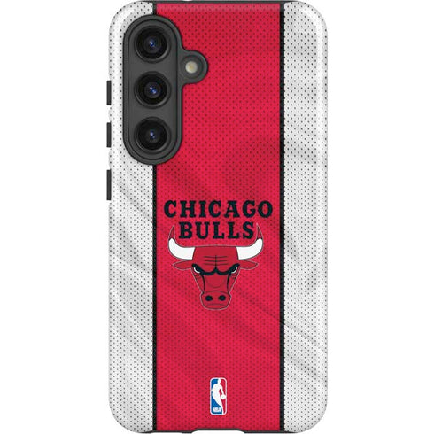 NBA Chicago Bulls Away Jersey Galaxy S25 Impact Case
