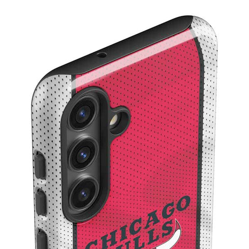 NBA Chicago Bulls Away Jersey Galaxy S25 Impact Case